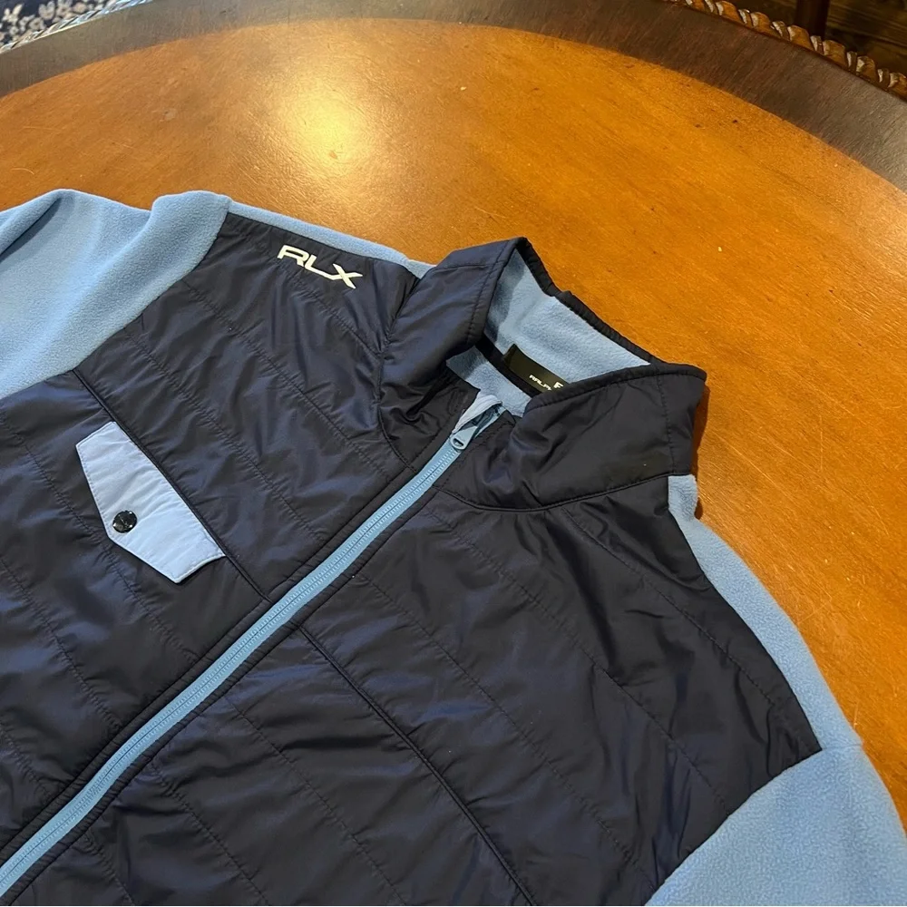RLX Ralph Lauren Men’s New England Prep Primaloft Fleece Full Zip Jacket XXL‎